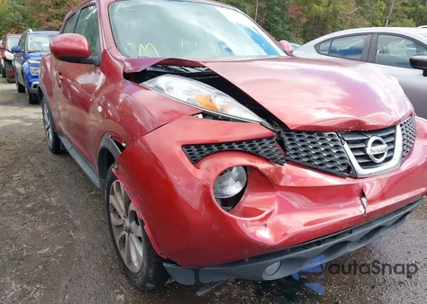 2013 Nissan Juke Sl from USA, damaged, VIN JN8AF5MR8DT215045